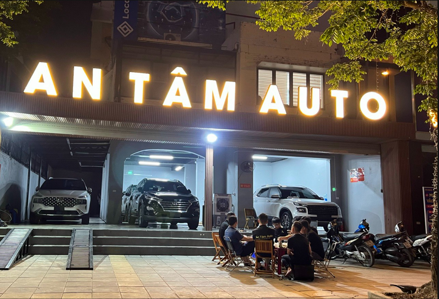 Banner cửa hàng AN TÂM AUTO