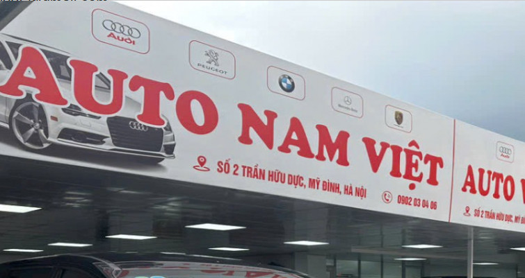 Banner cửa hàng NAM VIỆT AUTO