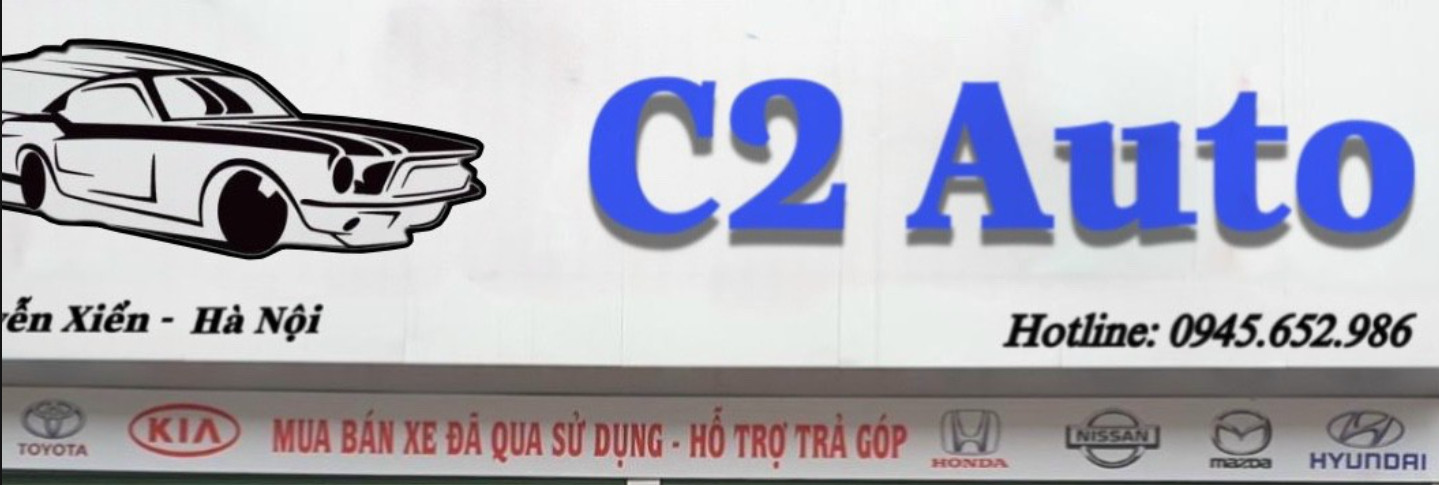 Banner cửa hàng C2 AUTO
