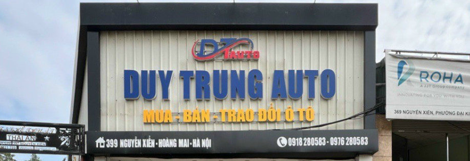Banner cửa hàng DUY TRUNG AUTO