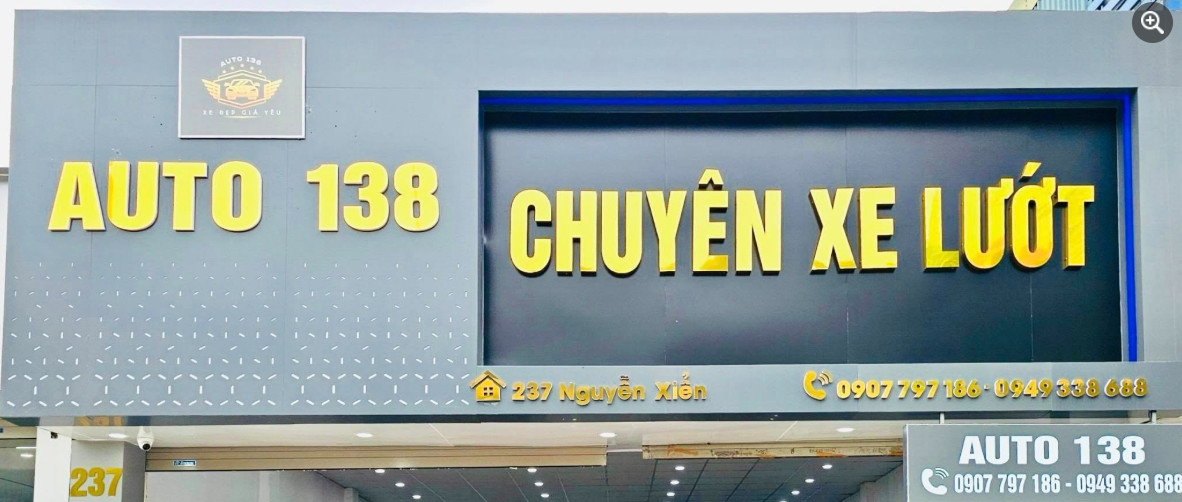 Banner cửa hàng AUTO 138