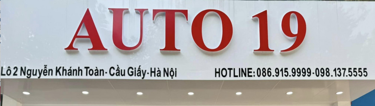 Banner cửa hàng AUTO 19