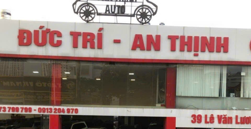 Banner cửa hàng AN THỊNH AUTO