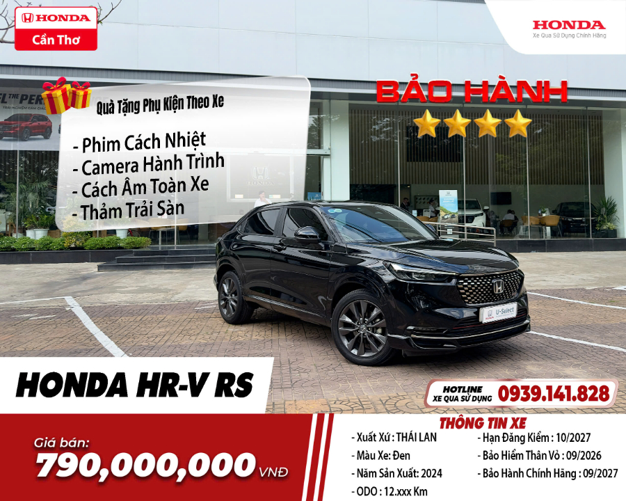 Hình ảnh xe HONDA HR-V 2024 - 12,021KM